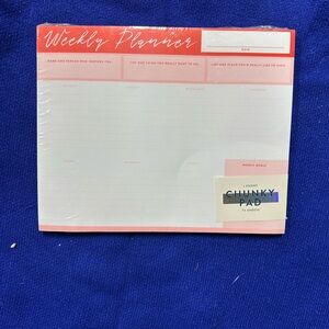 Weekly Planner Pad